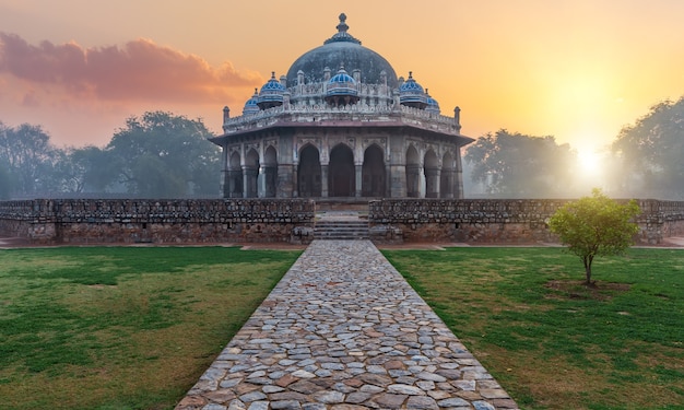 Graf van Isa Khan in New Delhi, India.