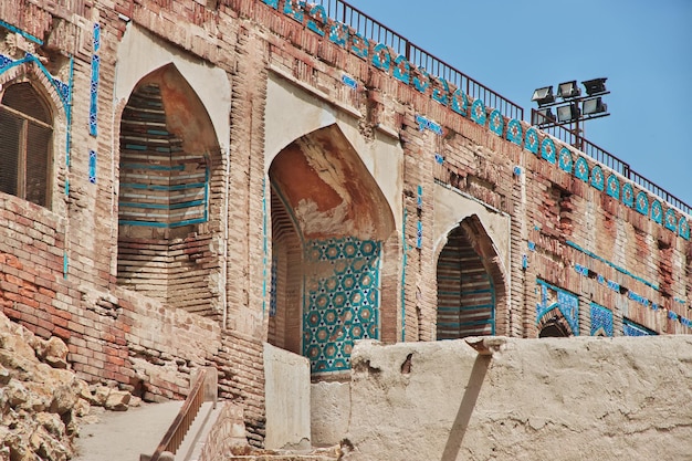 Graf van zeven zusters Sateen Jo Aastan in Sukkur, Pakistan