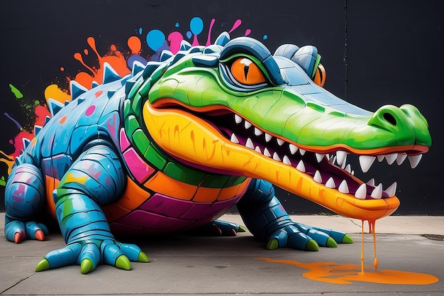 Graffiti Alligator