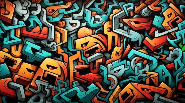 Graffiti background