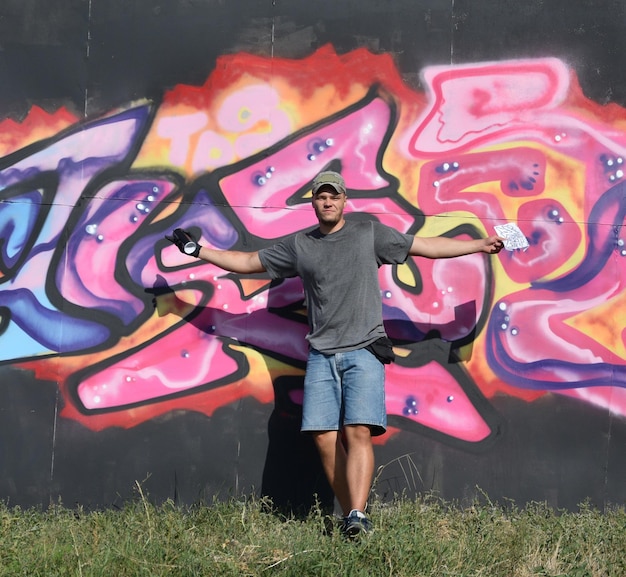 Graffiti op het veld