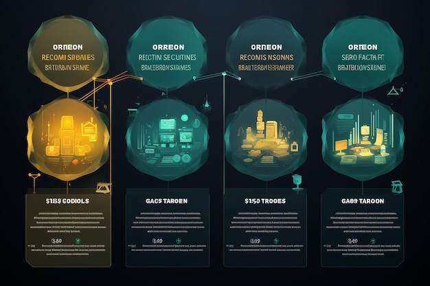 Grafiek met een vergelijking van verschillende soorten financiële generatieve ai