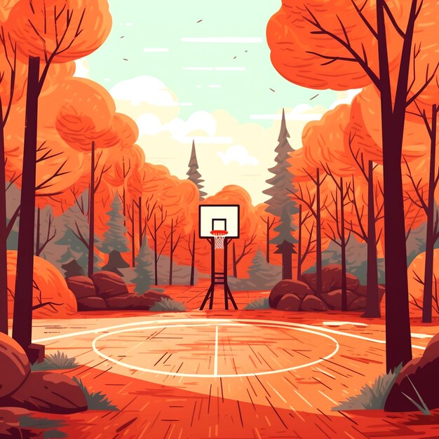 grafiek van basketbal