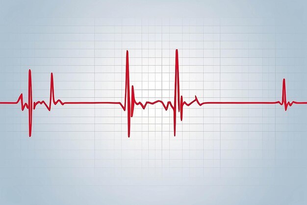 Grafiek van het elektrocardiogram