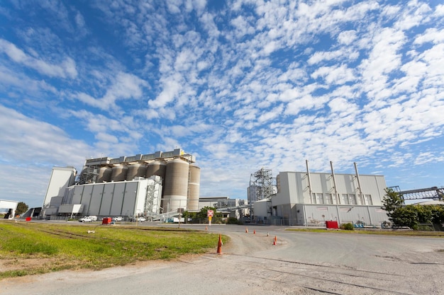 Grain storage tanks