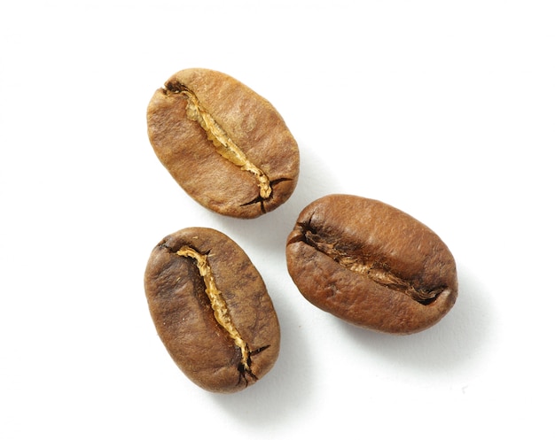 Grains of coffee