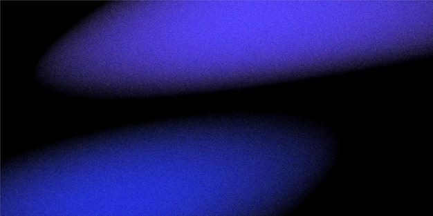 Grainy gradient vibrant background black blue purple color gradation for poster noise blur texture
