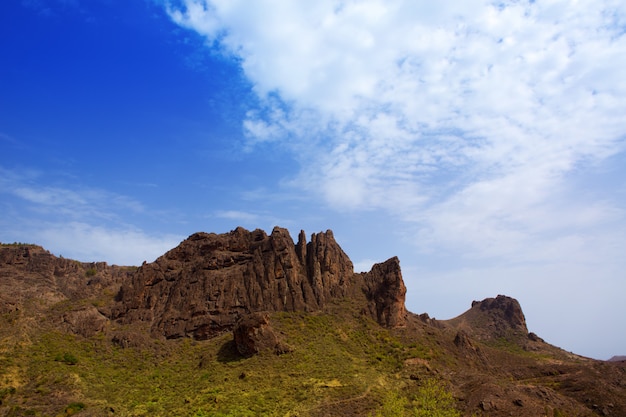 Gran canaria pargana muntains isole canarie