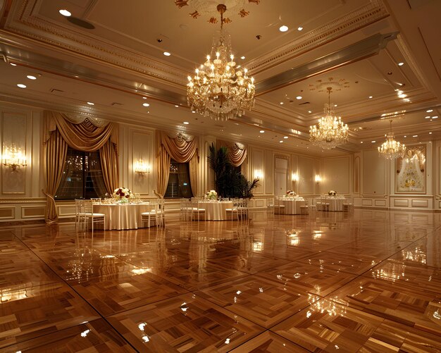 Photo grand ballroom elegance