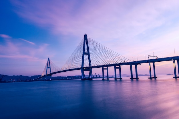 A grand bridge, Shantou, China