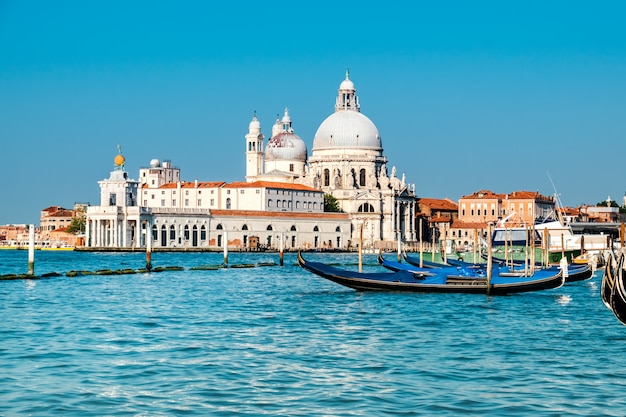 Grand Canal and Basilica Santa Maria della Salute in Venice