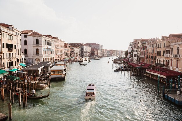 Grand canal in the Venezia, Italy