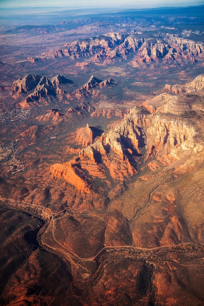 Grand Canyon aerial view