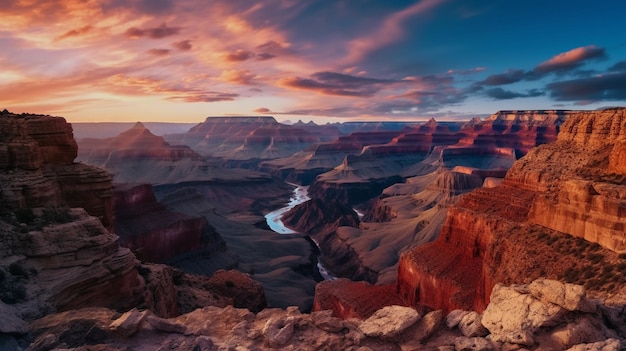 grand canyon nationaal parkHD 8K wallpaper Stock Fotografie Afbeelding