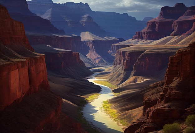 Grand Canyon of Colorado in de VS Generatieve AI