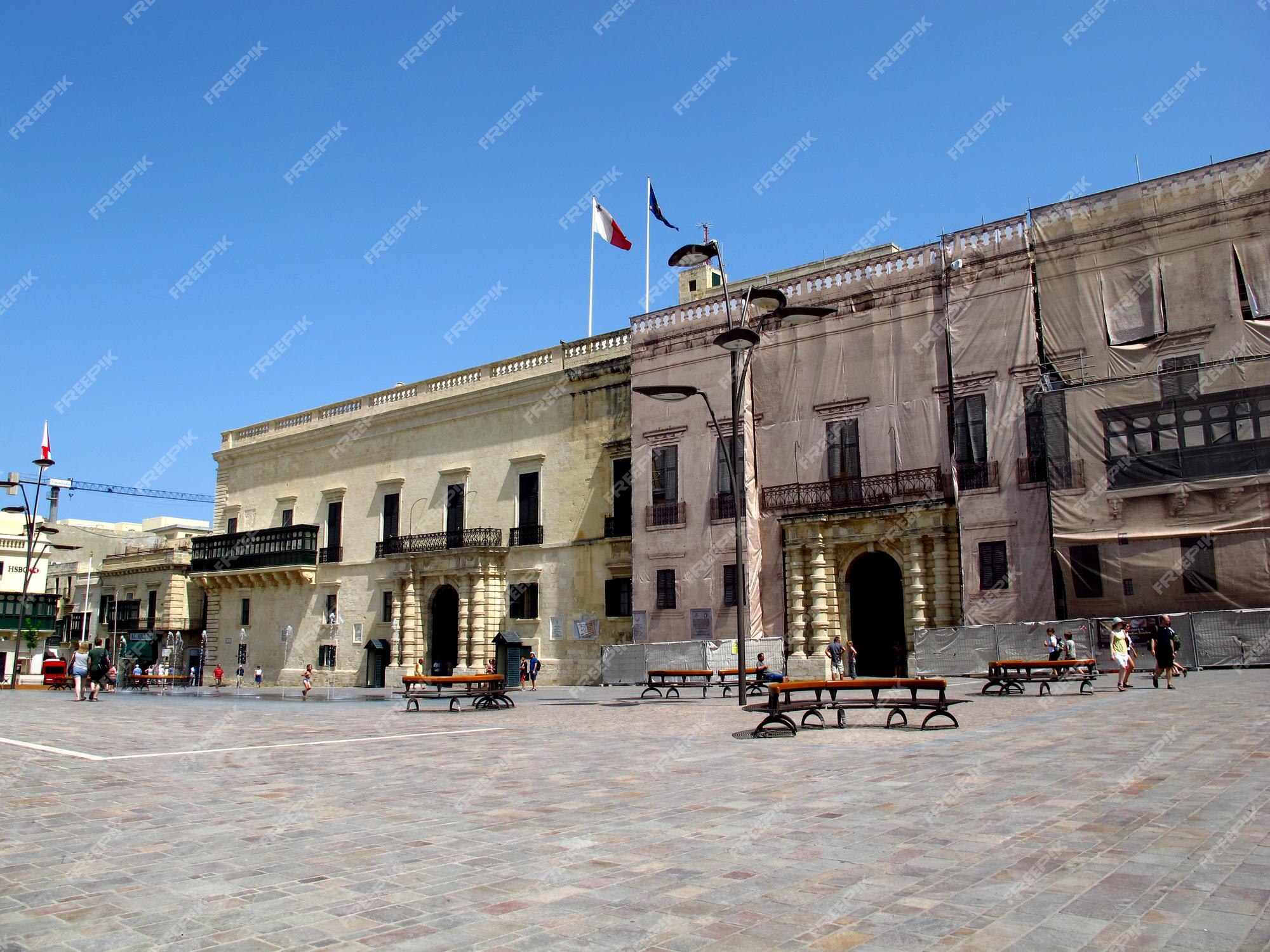 The Grand Master Palace in Valletta, Malta Editorial Photography