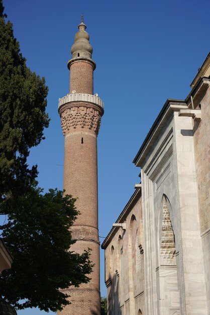 Photo grand mosque of bursa ulu camii in bursa turkiye