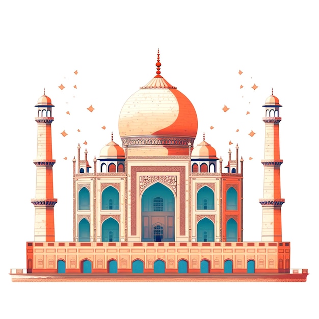 the grand taj mahal