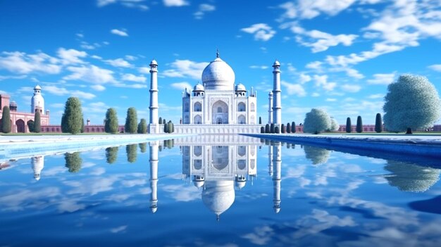 The grand taj mahal