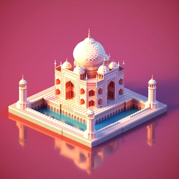 the grand taj mahal