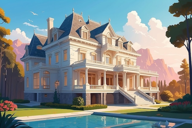 The Grandeur House A Luxe 3D Getaway