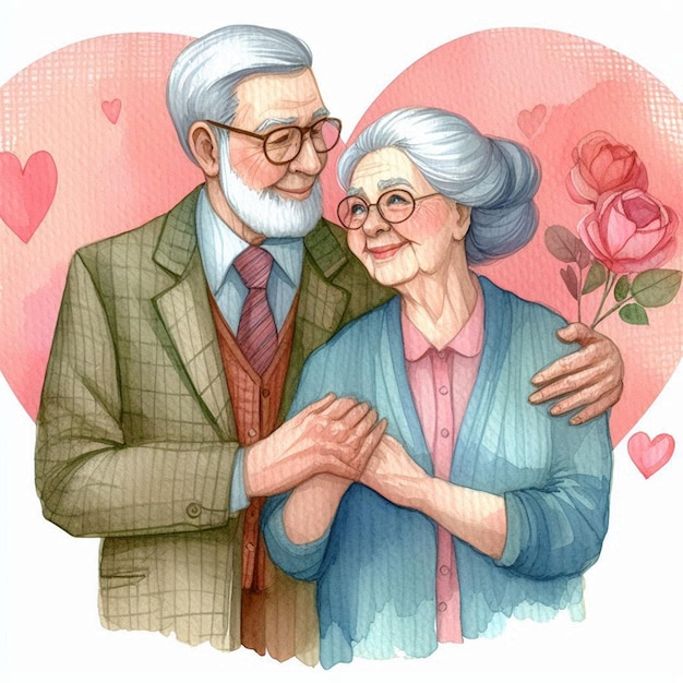 Photo grandparents day background image