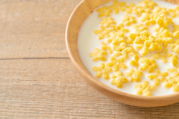 granen met verse melk