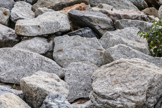 granite stone rock side of the water ocean