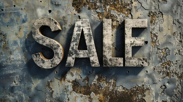 Photo granite stone sale concept art poster