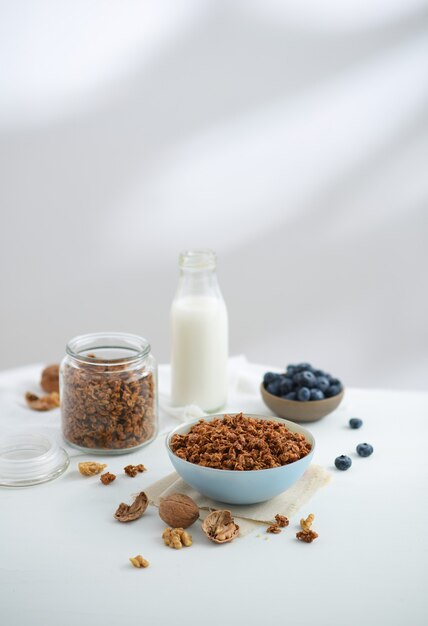 Granola in Bowl Breakfast