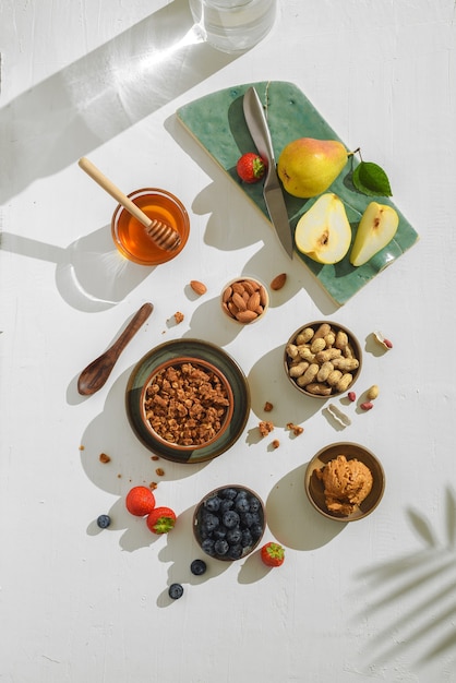 Granola in Bowl Breakfast