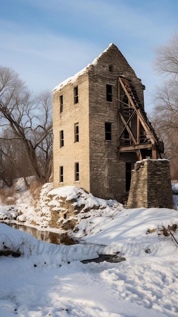 grant's old mill in winnipeg that has seen better years