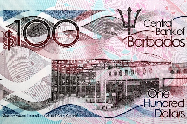 grantley adams international airport from barbadian money