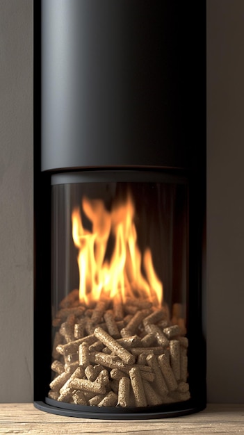 Фото Гранильная плита с пламенем современное и эффективное решение для отопления вертикальные мобильные обои