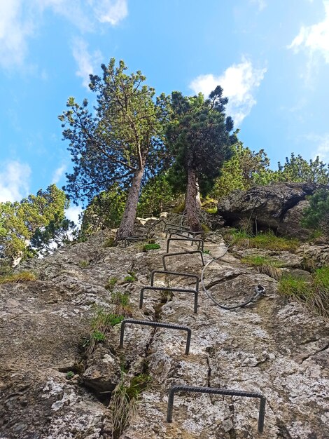 Grapas via ferrata en encamp andorra