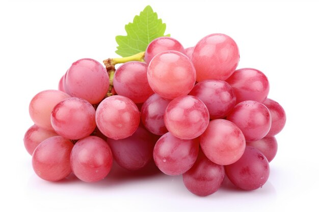 Grape fruit isolated white background