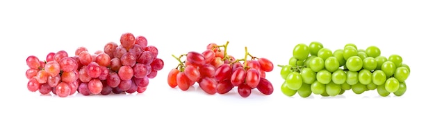 Grape  isolated on white background. full depth of field