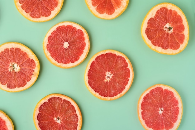 Grapefruit citrus pattern composition