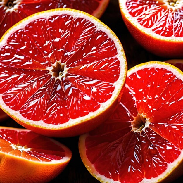 Photo grapefruit fresh raw organic fruit