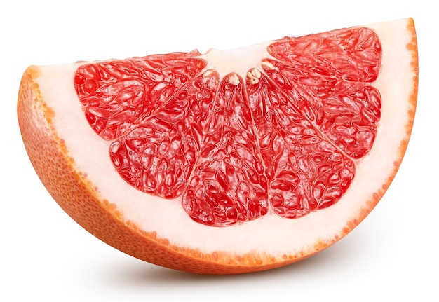Grapefruit isolate on white