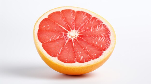 Grapefruit isolated on a white background