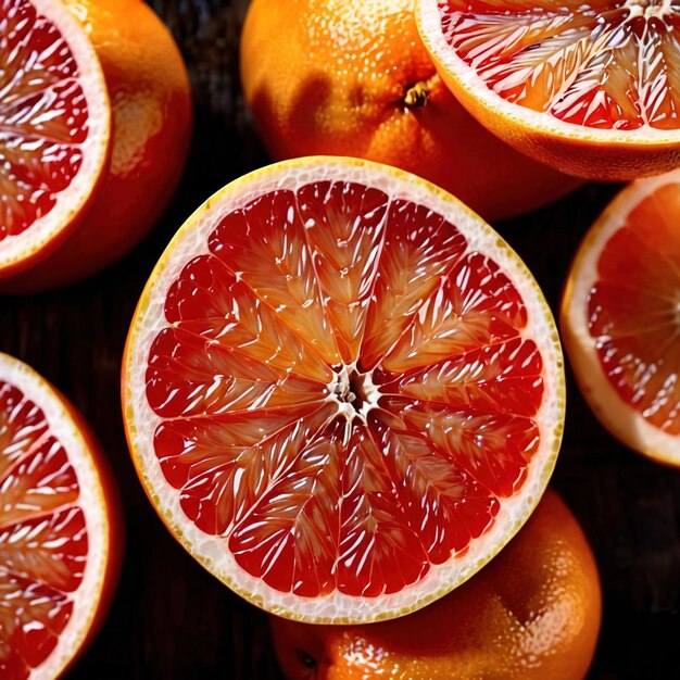 Grapefruit, vers rauw biologisch fruit