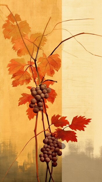 Grapes art