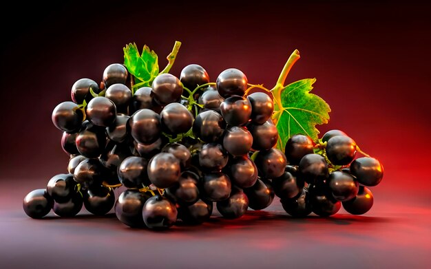 grapes on an isolated background