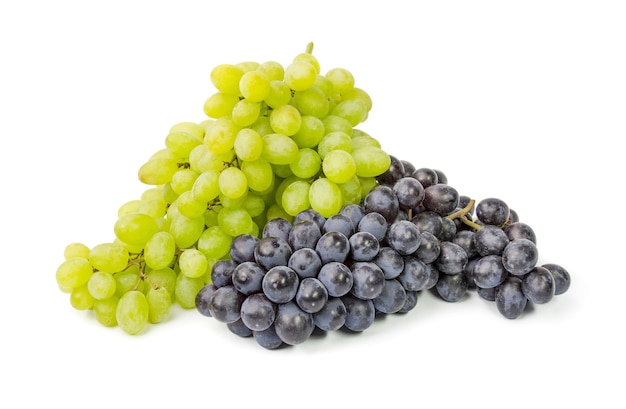 Grapes isolated on white