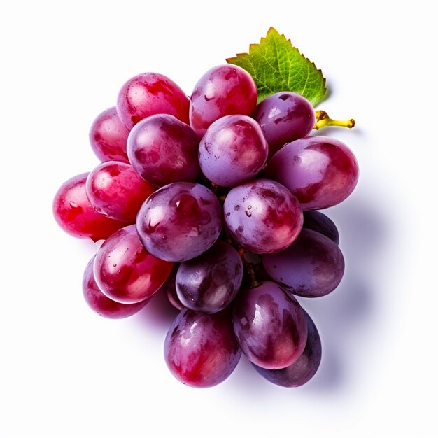 grapes isolated