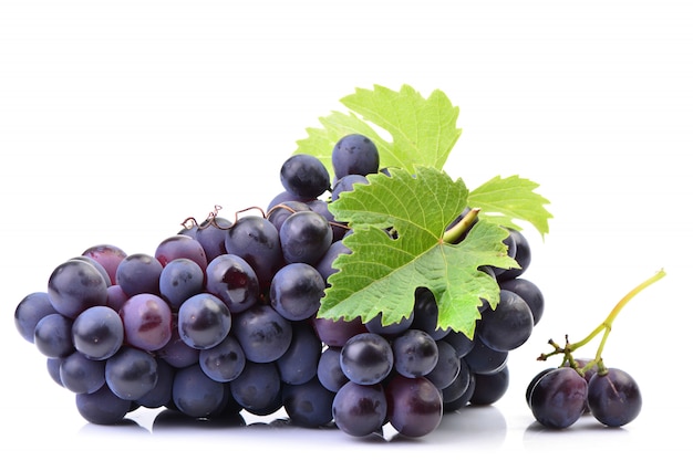 Grapes isolated