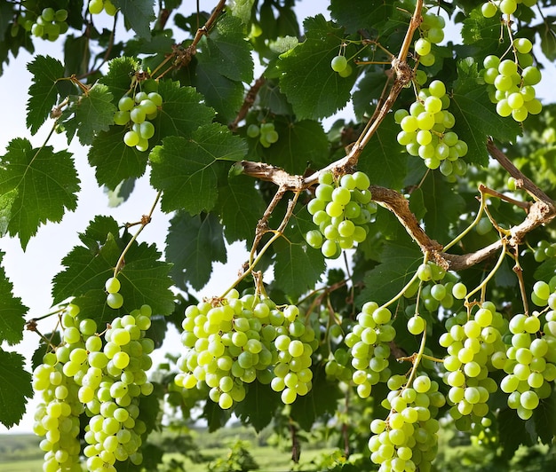 grapes on the tree