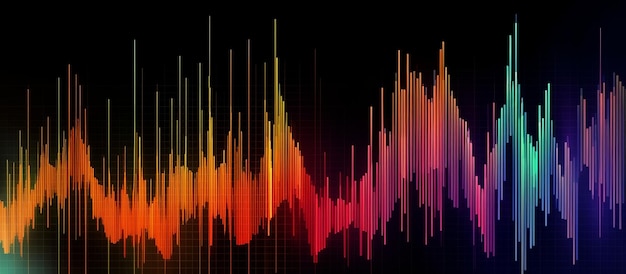 Photo graph chart of stock market investment trading