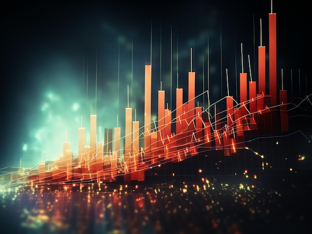 a graph of stock market